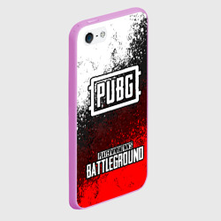 Чехол для iPhone 5/5S матовый Рюкзак PUBG ПАБГ - фото 2