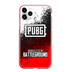 Чехол для iPhone 11 Pro Max матовый Рюкзак PUBG ПАБГ