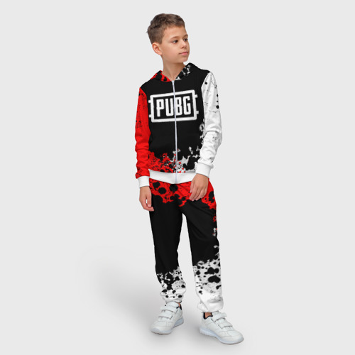 Детский костюм 3D PUBG ПАБГ, цвет белый - фото 3