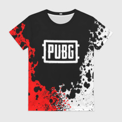 Женская футболка 3D PUBG ПАБГ