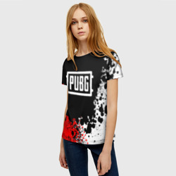 Женская футболка 3D PUBG ПАБГ - фото 2