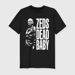 Мужская футболка хлопок Slim Zed is dead baby