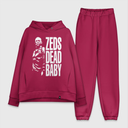 Женский костюм хлопок Oversize Zed is dead baby