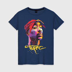 Женская футболка хлопок 2PAC