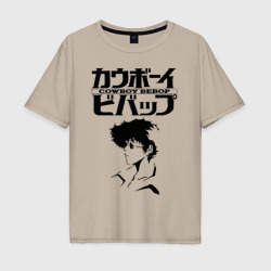 Мужская футболка хлопок Oversize Cowboy Bebop