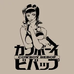 Мужской свитшот хлопок Cowboy Bebop logo - фото 2