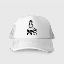 Кепка тракер с сеткой Cowboy Bebop logo