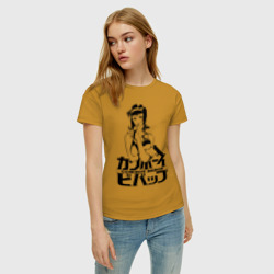 Женская футболка хлопок Cowboy Bebop logo - фото 2