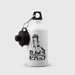 Бутылка спортивная Cowboy Bebop logo - фото 2
