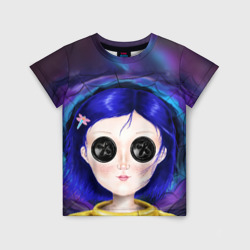 Детская футболка 3D Coraline