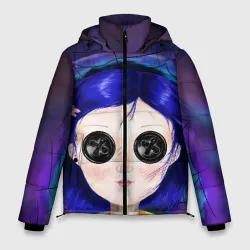 Мужская зимняя куртка 3D Coraline