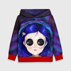 Детская толстовка 3D Coraline