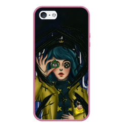 Чехол для iPhone 5/5S матовый Coraline