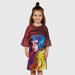 Детское платье 3D Коралина в стране кошмаров - фото 2