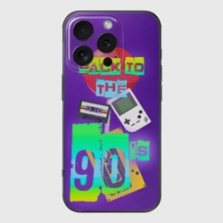 Чехол для iPhone 16 Pro силиконовый с защитой камеры Назад в 90