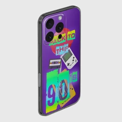 Чехол для iPhone 16 Pro силиконовый с защитой камеры Назад в 90 - фото 2