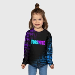 Детский лонгслив 3D Fortnite - фото 2