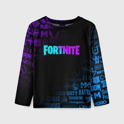 Детский лонгслив 3D Fortnite