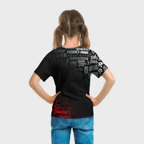 Детская футболка 3D Fortnite 10 сезон, цвет 3D печать - фото 6