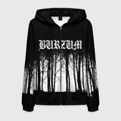 Мужская толстовка 3D на молнии Burzum