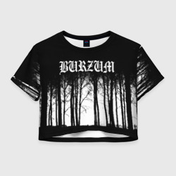 Женская футболка Crop-top 3D Burzum