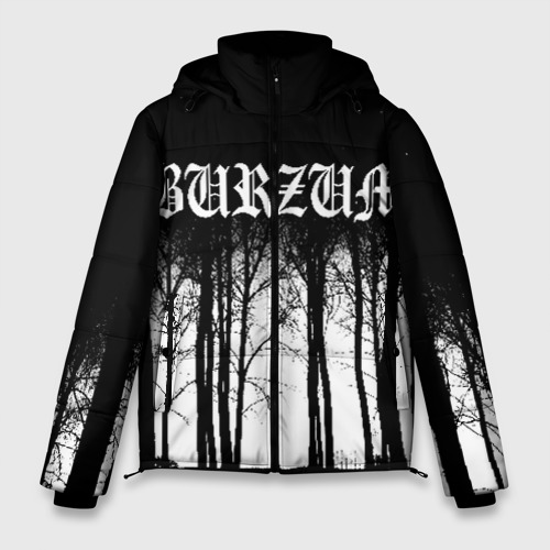 Мужская зимняя куртка 3D Burzum, цвет черный