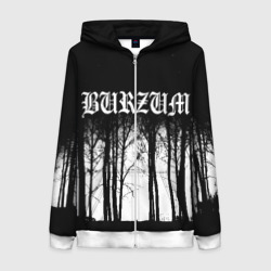 Женская толстовка 3D на молнии Burzum