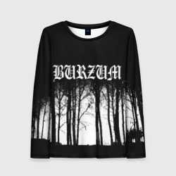 Женский лонгслив 3D Burzum