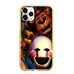 Чехол для iPhone 11 Pro Max матовый Five nights at Freddys