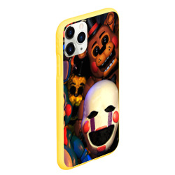 Чехол для iPhone 11 Pro Max матовый Five nights at Freddys - фото 2