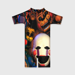 Детский купальный костюм 3D Five nights at Freddys