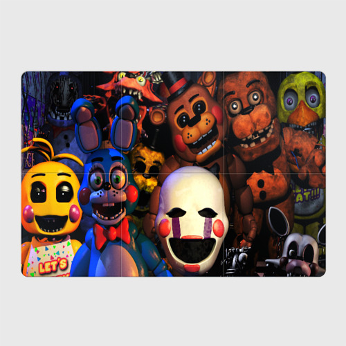 Магнитный плакат 3Х2 Five nights at Freddys