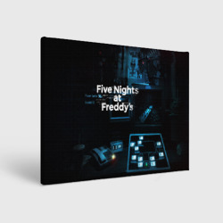 Холст прямоугольный Five nights at Freddys