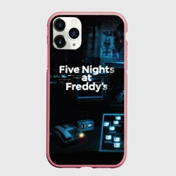 Чехол для iPhone 11 Pro матовый Five nights at Freddys