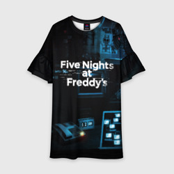 Детское платье 3D Five nights at Freddys