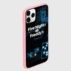 Чехол для iPhone 11 Pro матовый Five nights at Freddys - фото 2