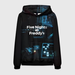 Мужская толстовка 3D Five nights at Freddys