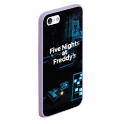 Чехол для iPhone 5/5S матовый Five nights at Freddys - фото 2