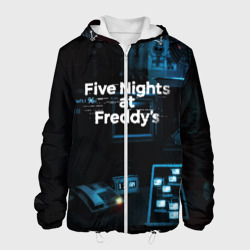 Мужская куртка 3D Five nights at Freddys
