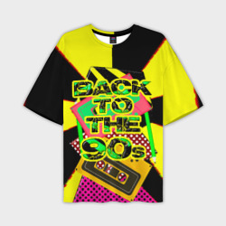 Мужская футболка oversize 3D Back to the 90