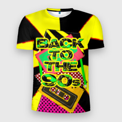Мужская футболка 3D Slim Back to the 90