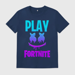 Мужская футболка хлопок Fortnite x Marshmello