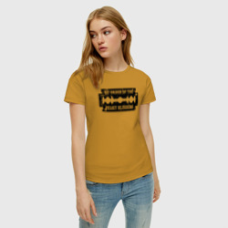 Женская футболка хлопок Острые козырьки - фото 2
