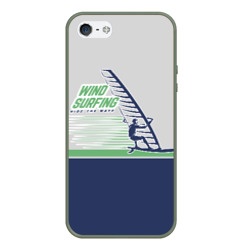 Чехол для iPhone 5/5S матовый Ride the wave