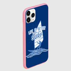 Чехол для iPhone 11 Pro Max матовый Surf - фото 2