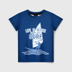 Детская футболка 3D Surf
