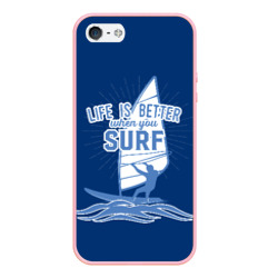 Чехол для iPhone 5/5S матовый Surf