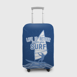Чехол для чемодана 3D Surf