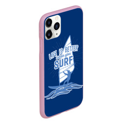 Чехол для iPhone 11 Pro Max матовый Surf - фото 2