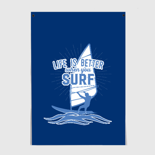 Постер Surf